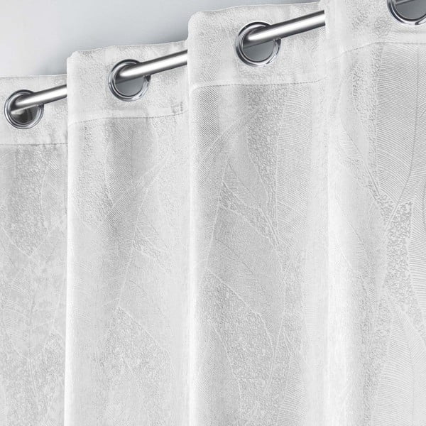 Draperie albă blackout din catifea 135x280 cm Melodie – douceur d'intérieur-image-1