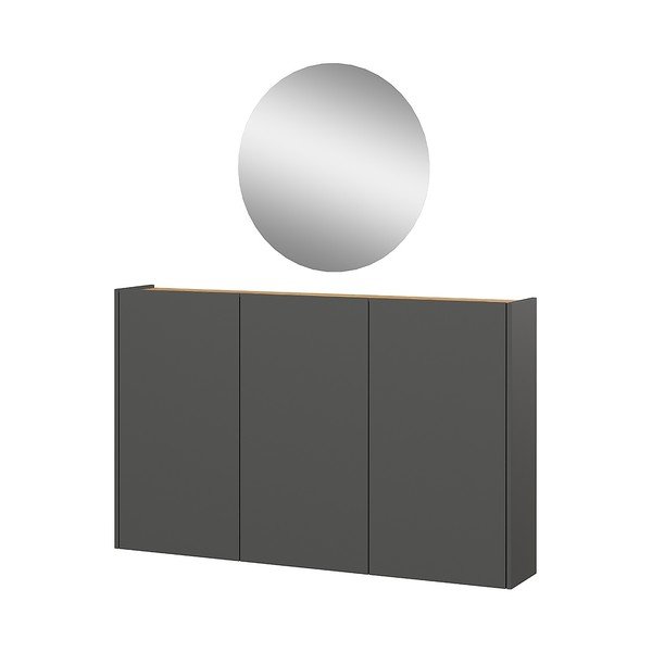 Set pentru hol gri antracit cu aspect de lemn de stejar Libbiano – Germania