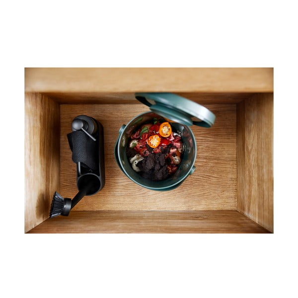 Coș pentru deșeuri organice Zone Bio, 3 l, negru-image-4