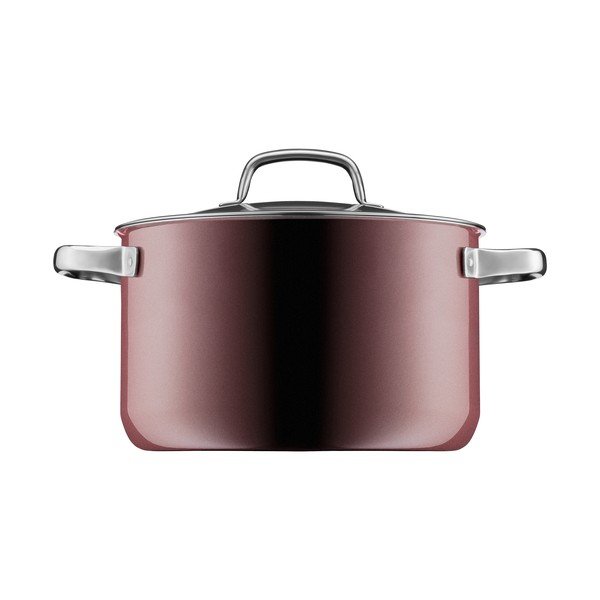 Oală WMF Fusiontec, ⌀ 24 cm, vișiniu-image-1