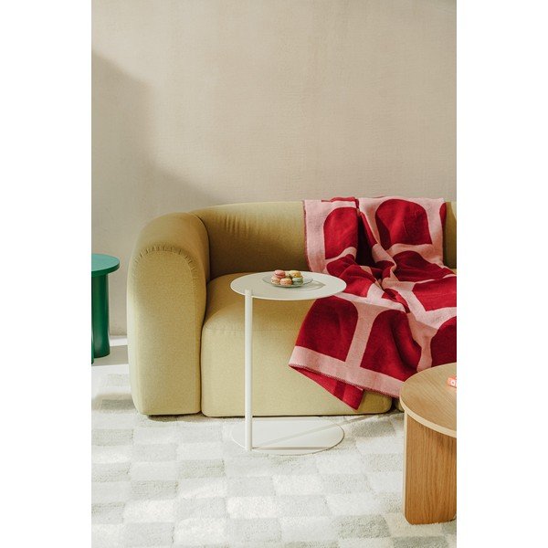 Măsuță auxiliară rotundă din oțel 41x40 cm Ande – noo.ma-image-1