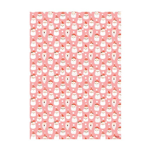 5 coli de hârtie de împachetat eleanor stuart Santa, 50 x 70 cm-image-1