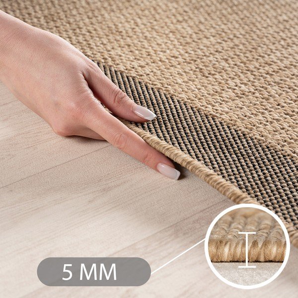 Covor tip traversă pentru interior și exterior maro 80x250 cm Timber 1402 – Ayyildiz Carpets-image-4