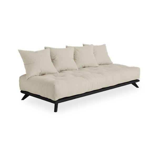 Canapea Karup Design Senza Black/Beige, bej-image-1
