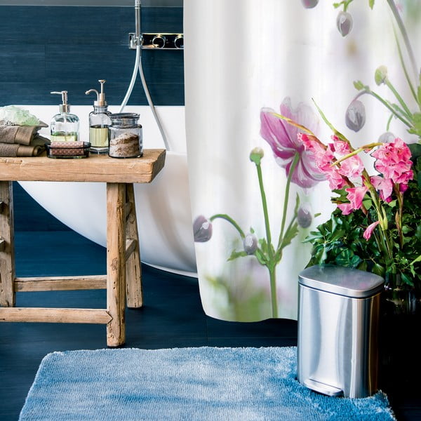 Coș de gunoi argintiu mat cu pedală din oțel 5 l   Akira – Spirella-image-2