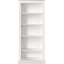 Bibliotecă albă din lemn de pin 181x31 cm Mille – Støraa