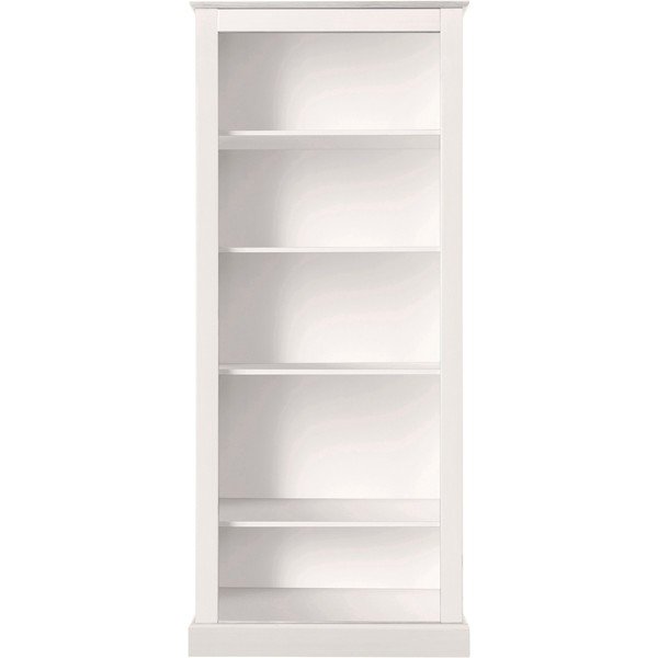 Bibliotecă albă din lemn de pin 181x31 cm Mille – Støraa