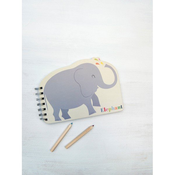 Blocnotes elefant Rex London Animals-image-1