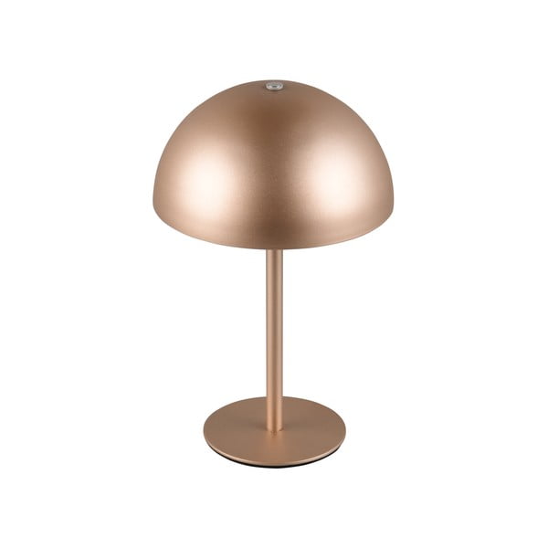 Veioză bronz LED cu abajur din metal (înălțime 21 cm) Munoz – Trio-image-2