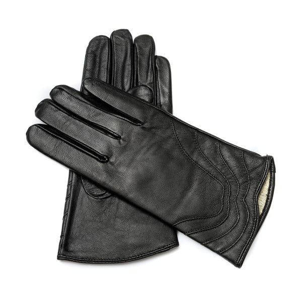 Mănuși din piele pentru femei Pride & Dignity Prague, dimensiune 7, negru