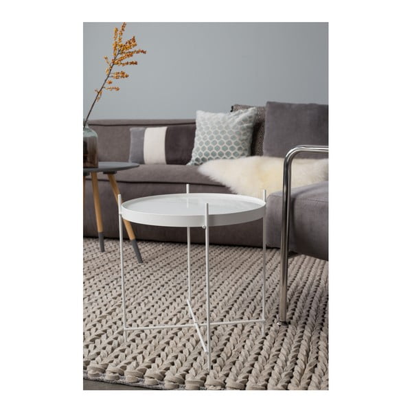 Măsuță Zuiver Cupid, alb-image-1