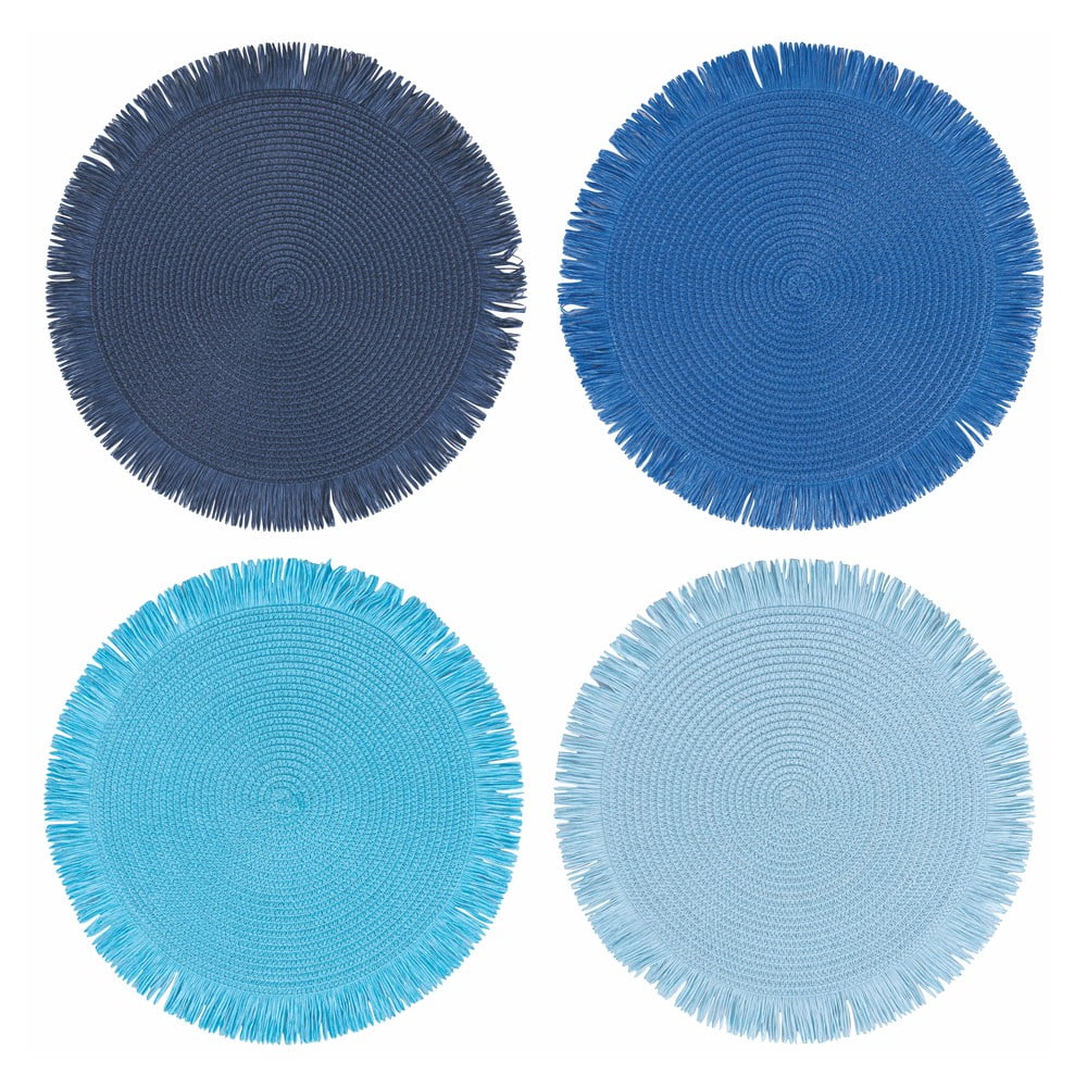 Suporturi pentru farfurii 4 buc. din hârtie ø 38 cm Shades of Ocean – VDE Tivoli 1996