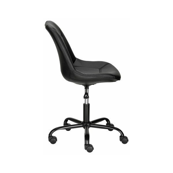 Scaun de birou Støraa Carl, negru-image-1
