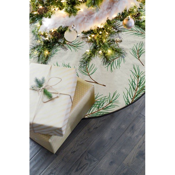 Covor din bumbac pentru bradul de Crăciun Butter Kings Fir Branches, ø 130 cm-image-1