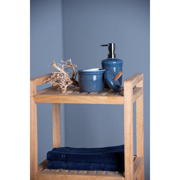 Dozator din ceramică pentru săpun Wenko Sada, albastru-image-1