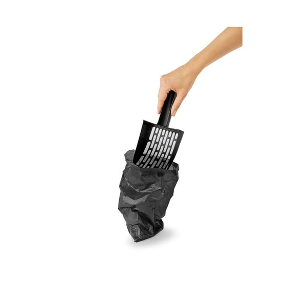 Lopățică cu suport pentru litieră  9x16 cm Biala - Rotho-image-3