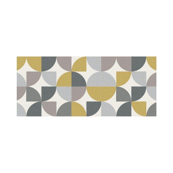 Traversă Floorita Seventy Ochre, 60 x 140 cm, galben - gri-image-2