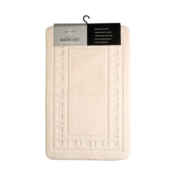 Covorașe de baie bej în set de 2 bucăți Armoni - Catherine Lansfield-image-4