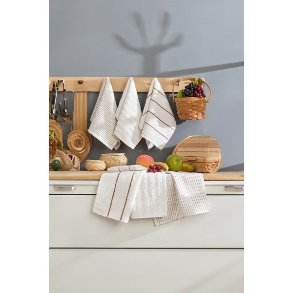 Prosoape de vase 6 buc. din bumbac 30x50 cm Sofya – Foutastic-image-2