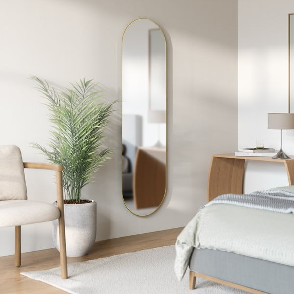 Oglindă de perete/de podea 46x157 cm Hubba – Umbra-image-1