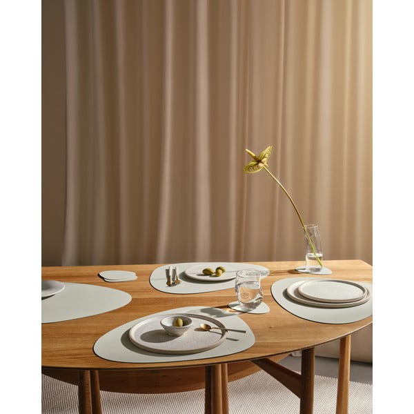 Suport pentru farfurii din piele ecologică 37x44 cm Curve L Nupo – LIND DNA-image-2