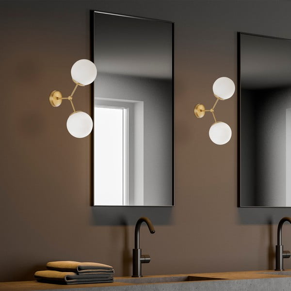 Aplică Opviq lights Damar, alb - auriu-image-4