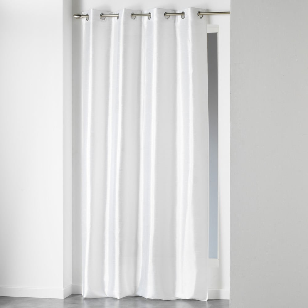 Draperie albă din satin 140x240 cm Shana – douceur d\'intérieur