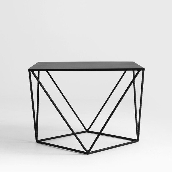 Măsuță de cafea Custom Form Daryl, lungime 55 cm, negru-image-1