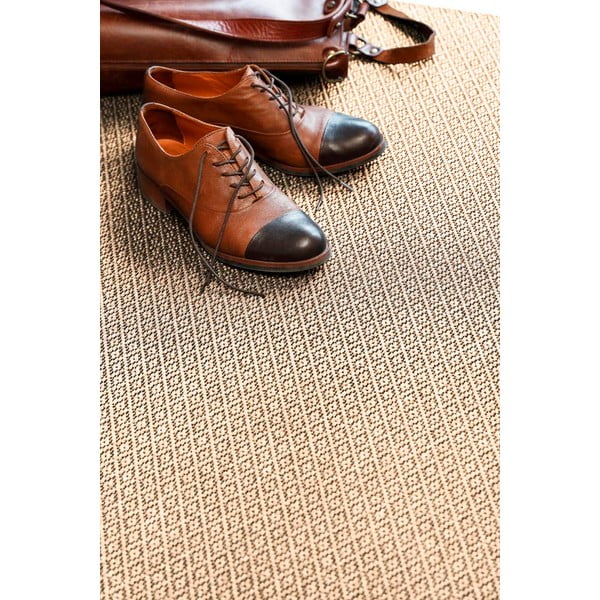 Covor bej tip traversă 250x80 cm Bello™ - Narma-image-4