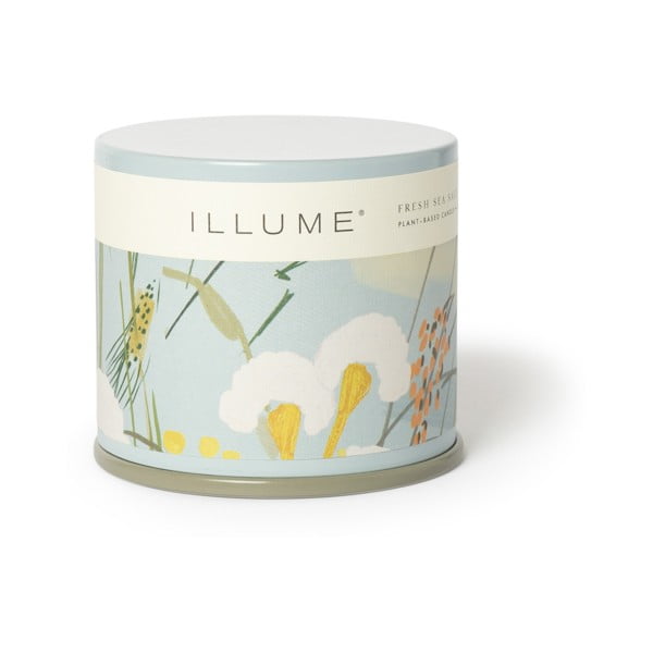 Lumânare parfumată timp de ardere 50 h Fresh Sea Salt – ILLUME x Bloomingville