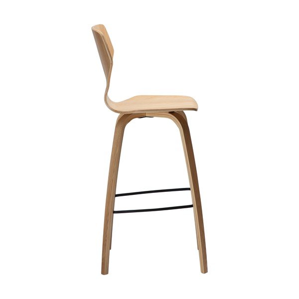 Scaun de bar în culoare naturală (înălțime șezut 75 cm) S.I.T – DAN-FORM Denmark-image-2
