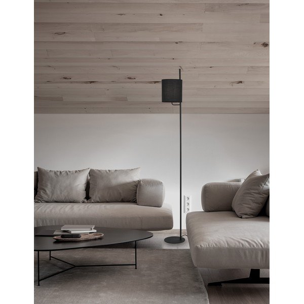 Lampadar negru din metal (înălțime 176 cm) Yama – Nova Luce-image-1