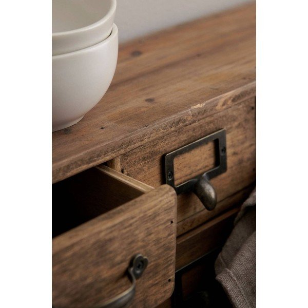 Comodă în culoare naturală deschisă din lemn de pin suspendată 67x25x14 cm Klas – Ellos Home-image-1