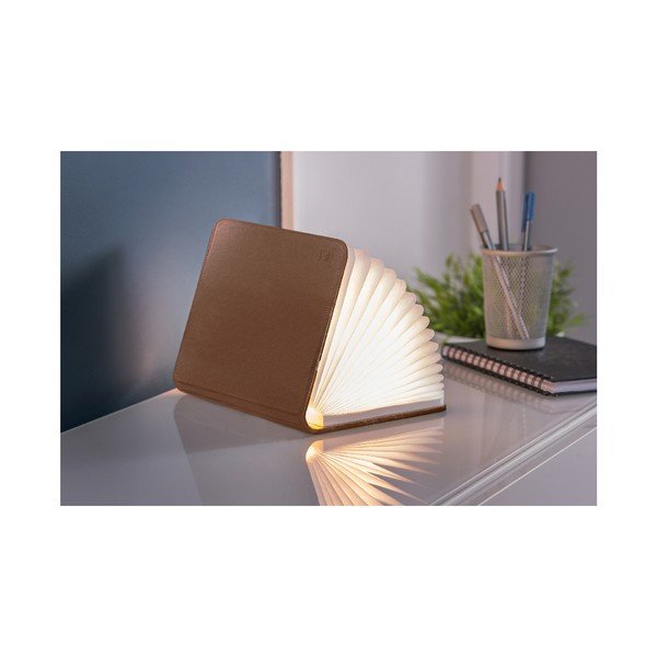 Veioză LED cu abajur textil (înălțime 2,5 cm) Booklight – Gingko-image-4