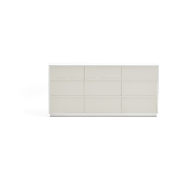 Comodă Teulat Doric, lățime 150 cm, alb-image-2