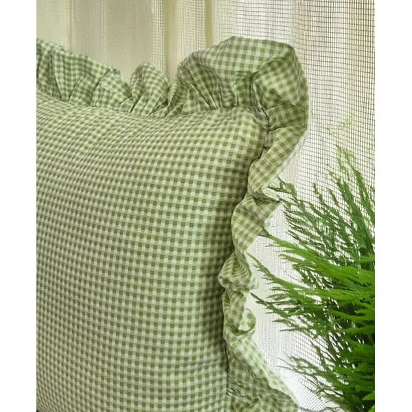 Față de pernă din bumbac 45x45 cm Ruffled – Mila Home-image-2