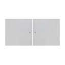 Ușă albă pentru sistemul de rafturi modulare 2 buc 32x33 cm Mistral Kubus - Hammel Furniture