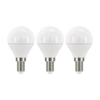 Set 3 becuri cu LED EMOS Classic Mini Globe Neutral White, 6W E14