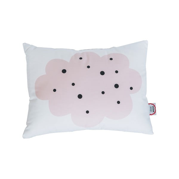 Pernă VIGVAM Design Cute Cloud, roz - alb