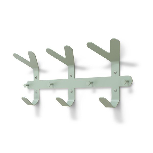 Cuier de perete verde prăfuit din oțel 66 cm Frondo – Spinder Design