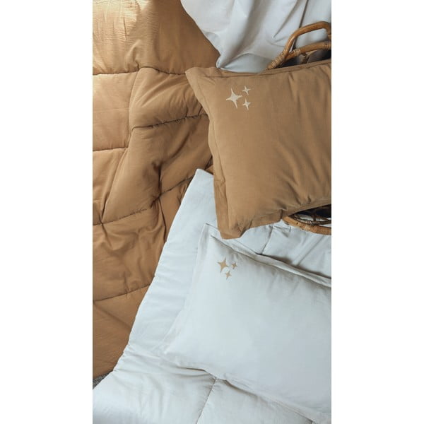 Set pentru pătuț alb Stars – Malomi Kids-image-3