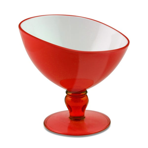 Cupă pentru desert Vialli Design Livio, 180 ml, roșu
