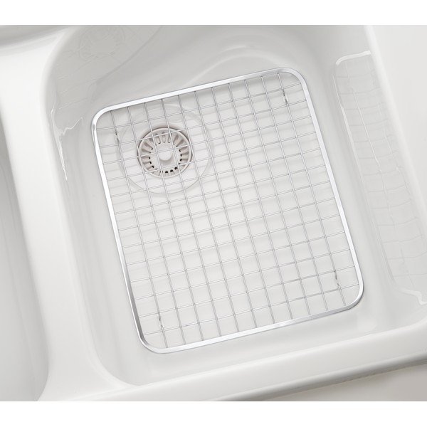Protecție metalică pentru chiuvetă iDesign Gia, 32,5 x 28 cm-image-1