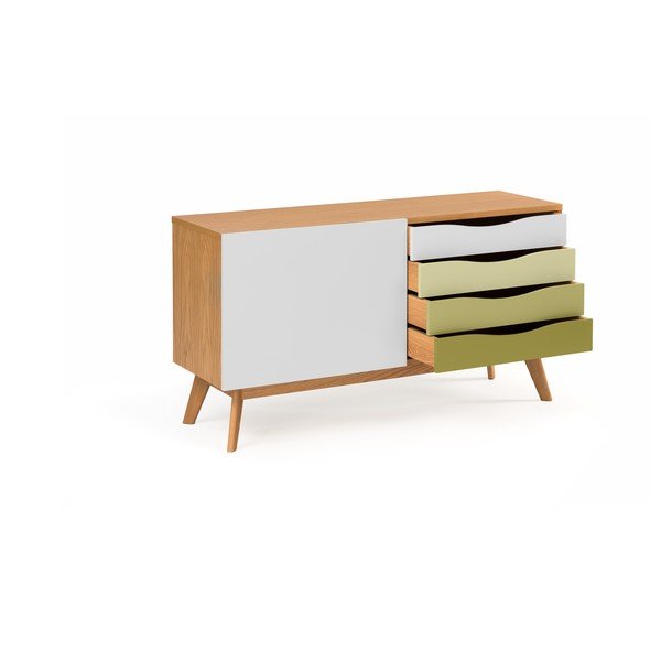 Comodă cu sertare ab-verde Woodman Avon-image-2