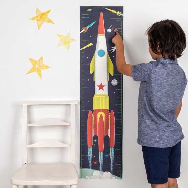 Autocolant pentru copii 28,5x115 cm Space Age – Rex London-image-1