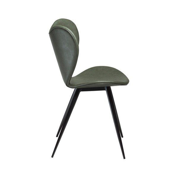 Scaun din piele ecologică DAN-FORM Denmark Dreamer, verde-image-1