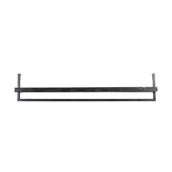 Raft negru mat din lemn de mango 120 cm Maddison – Light & Living