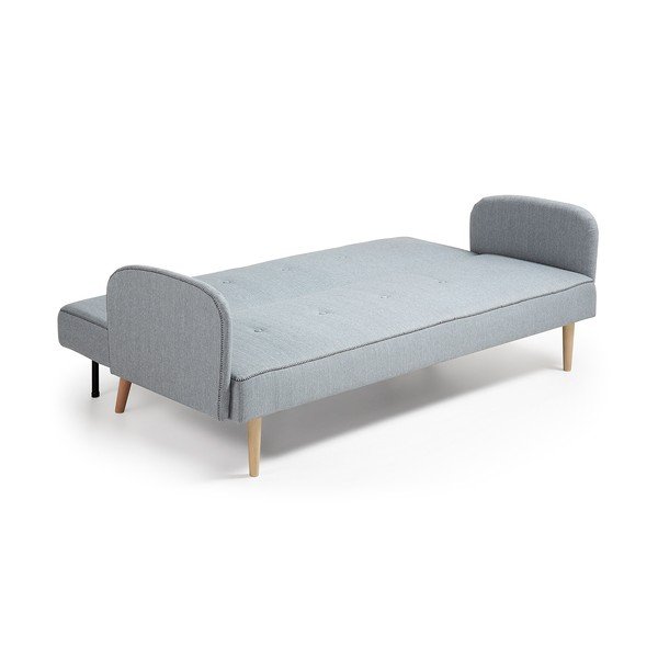 Canapea extensibilă Kave Home Kail, gri deschis-image-1