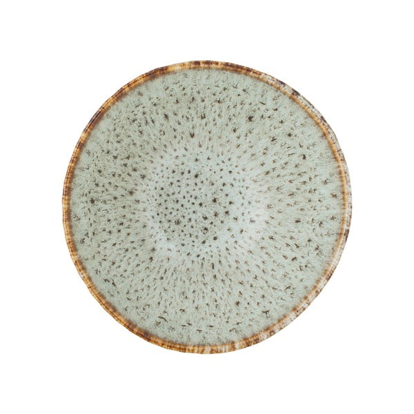 Bol mic albastru/bej pentru servire/pentru fructe din gresie 200 ml Fleur – Bloomingville-image-3