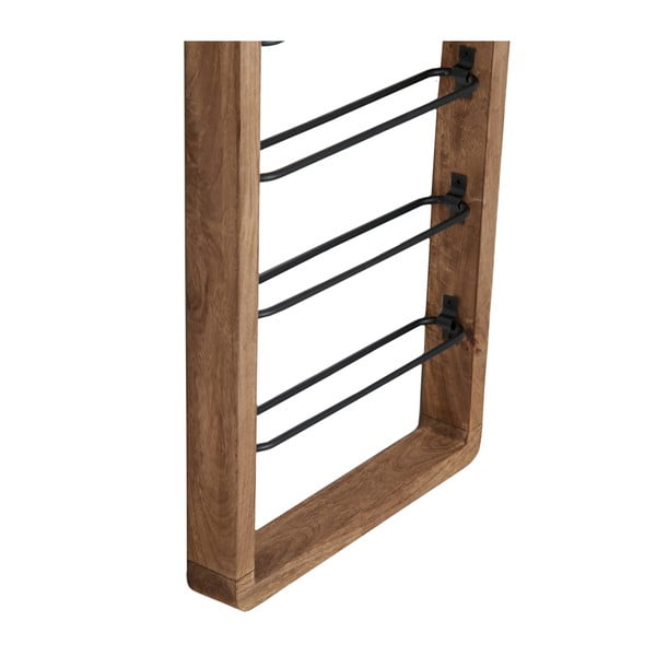 Suport pentru vin de perete pentru 6 sticle maro Sorrento – Light & Living-image-2